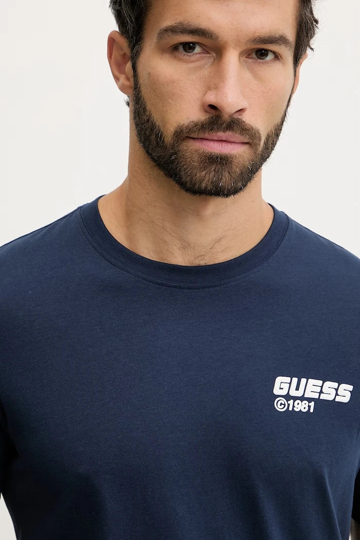 Памучна тениска Guess LAURO