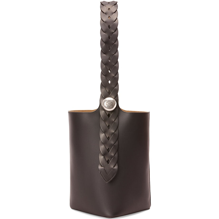 LOEWE Brown Large Pebble Bucket Bag