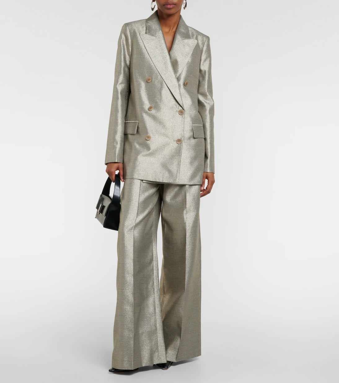Joseph - Chapone metallic oversized blazer
