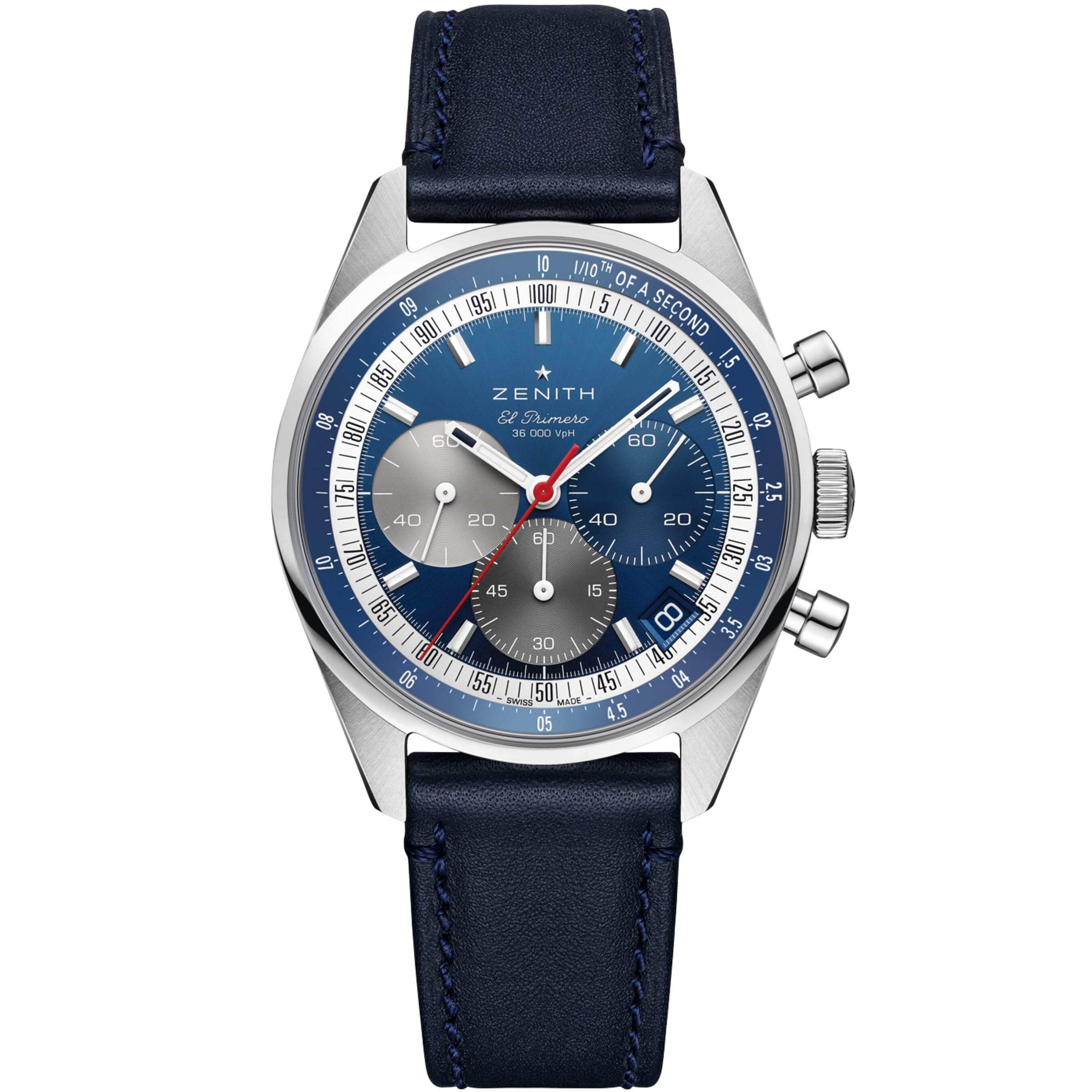 Zenith Stainless Steel Chronomaster Watch 38mm