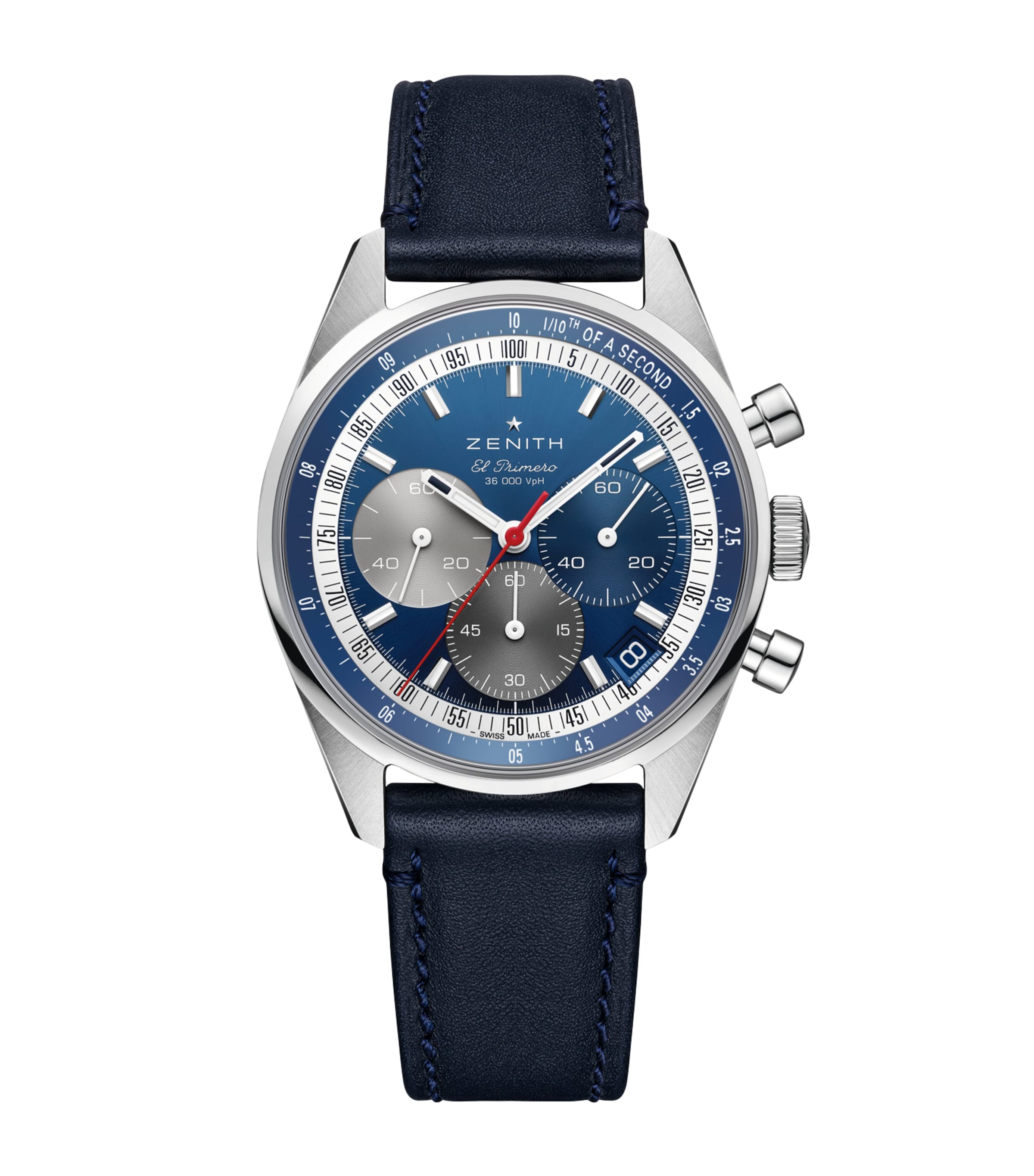Zenith Stainless Steel Chronomaster Watch 38mm