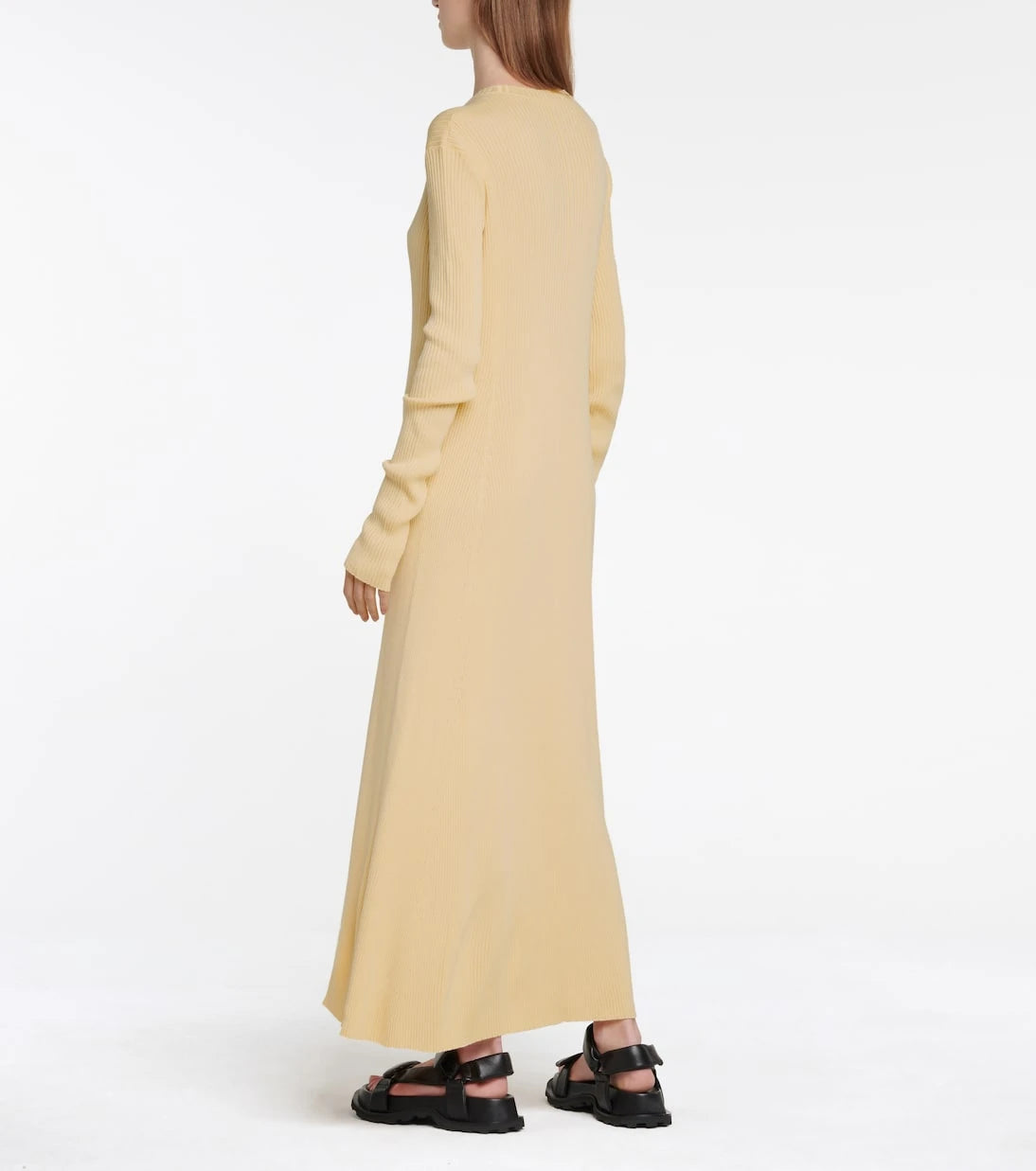 Jil Sander - Wool-blend midi dress