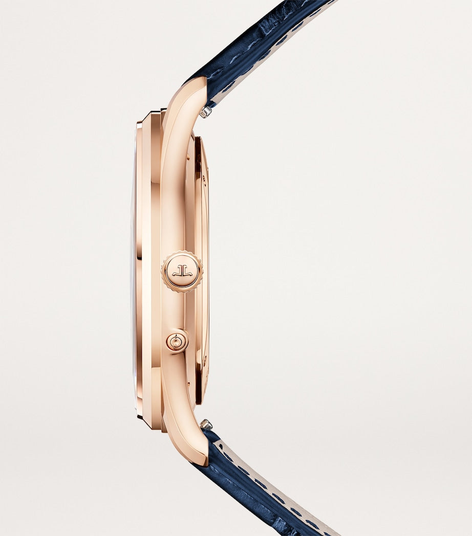 Rose Gold Master Ultra Thin Moon Watch 39mm