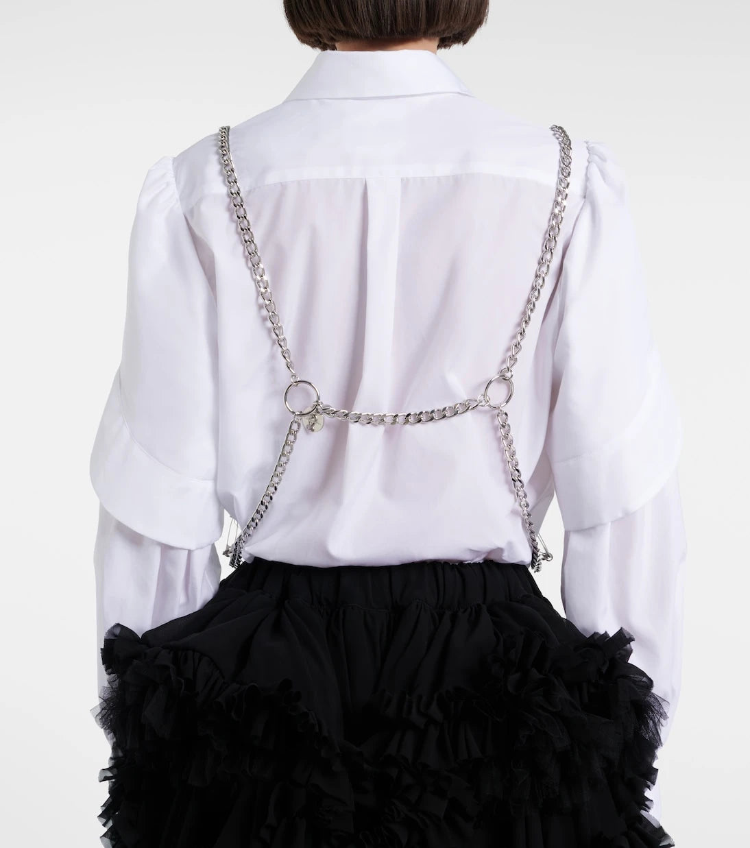 Noir Kei Ninomiya - Chain-detail top