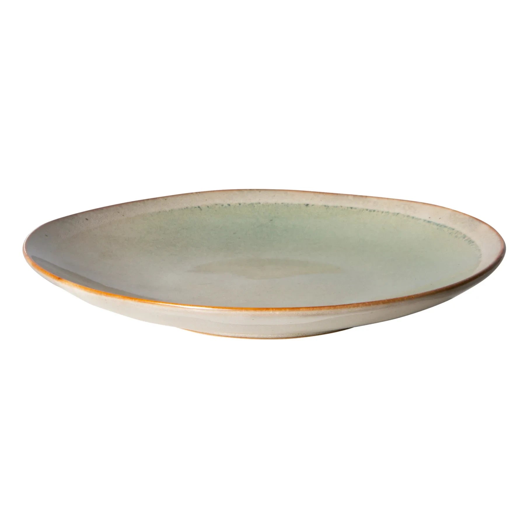 HKliving - 70’s Mist Plate - Set of 2 | Cloud Grey