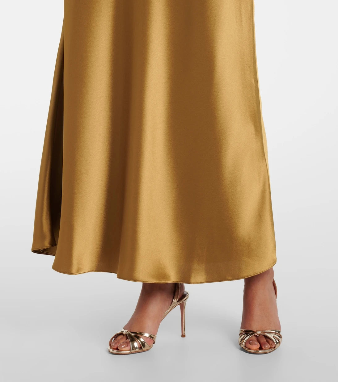 Galvan - Provence satin slip dress