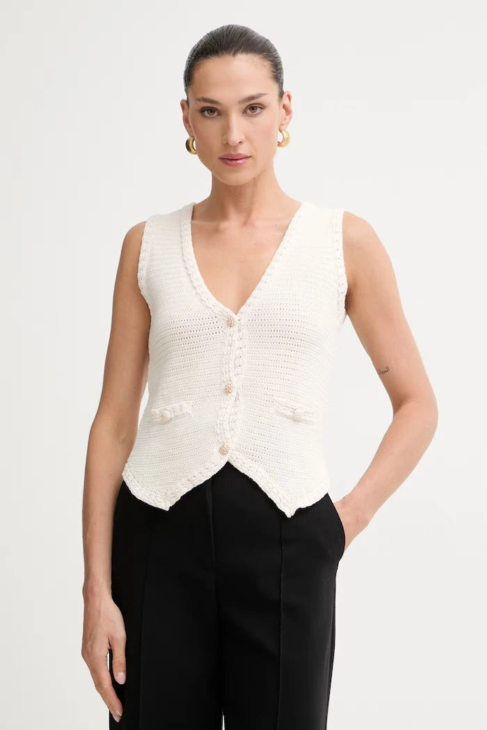 Morgan топ дамски от памук MGILET