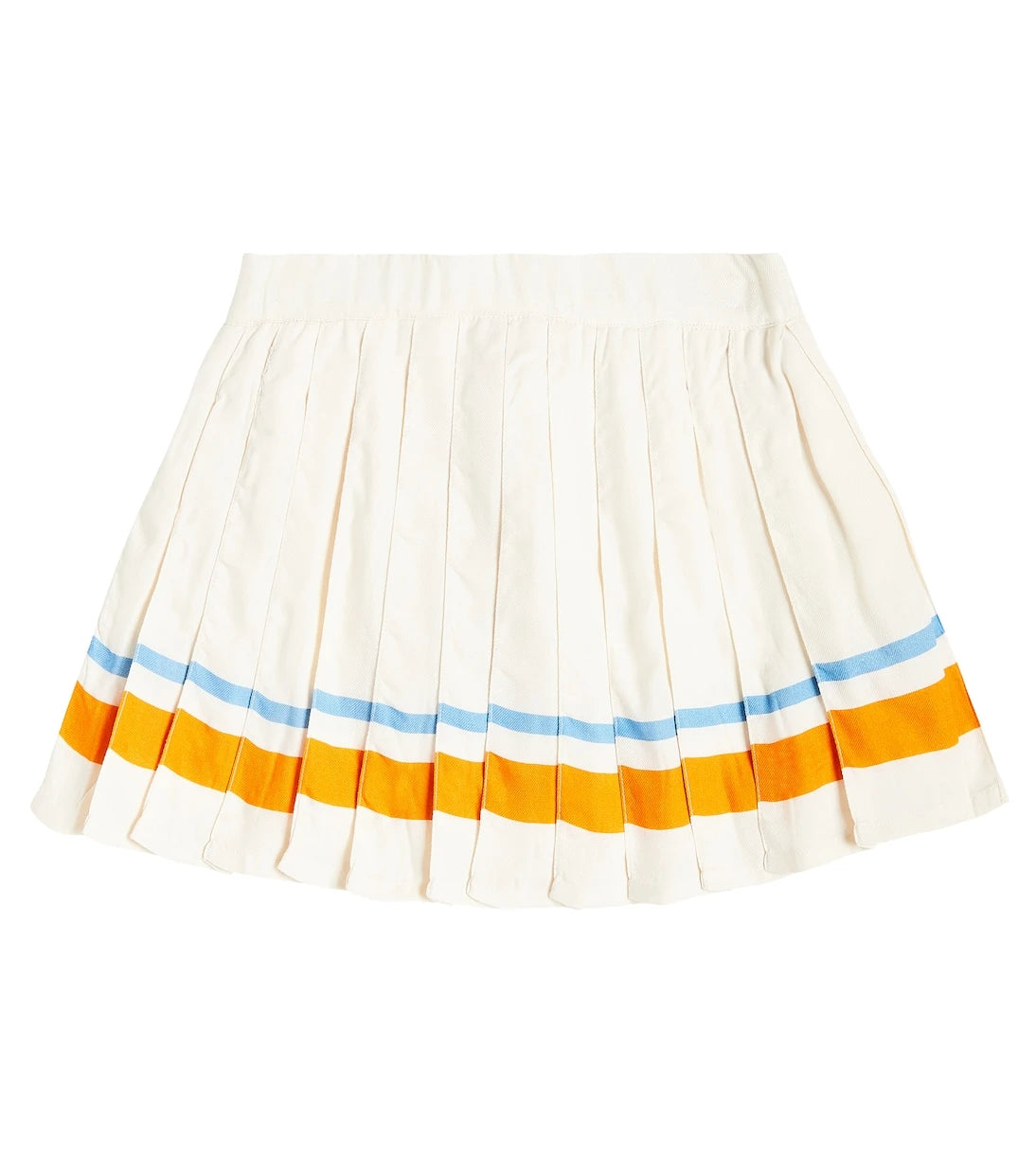 Molo - Bianka striped pleated skirt