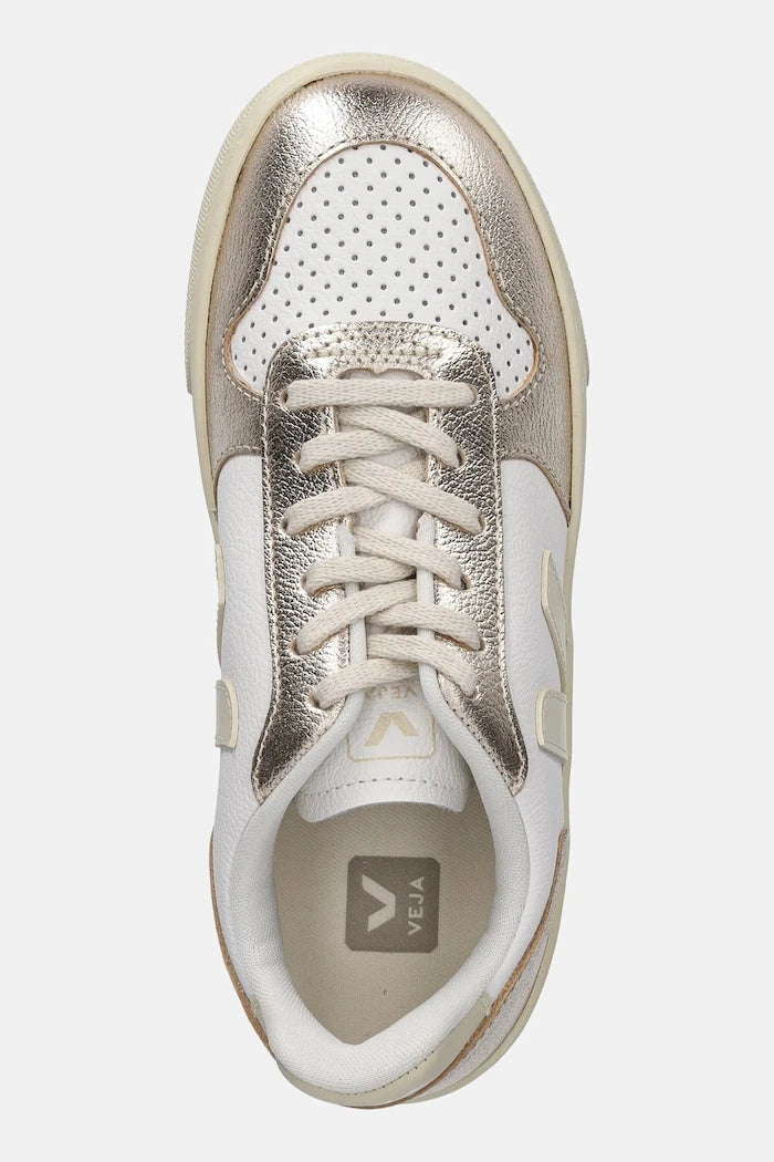 Детски кожени маратонки Veja Small V-10 Laces