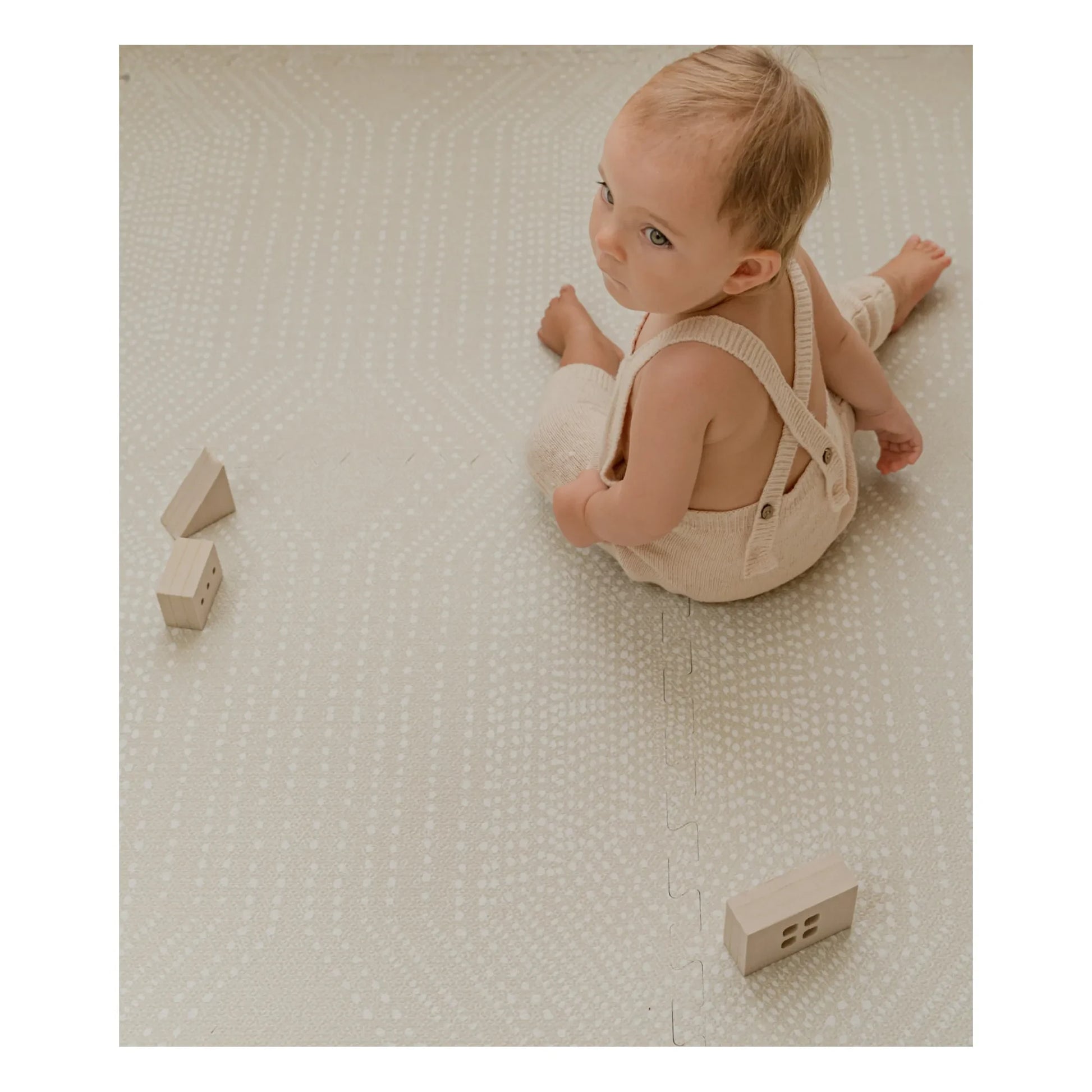 Toddlekind - Deco modular playmat | Blanc/Écru