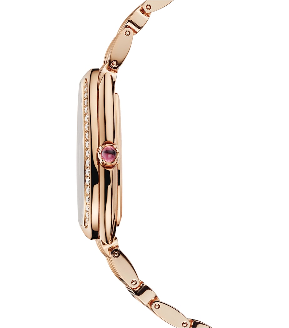 Rose Gold and Diamond Serpenti Seduttori Watch 33mm
