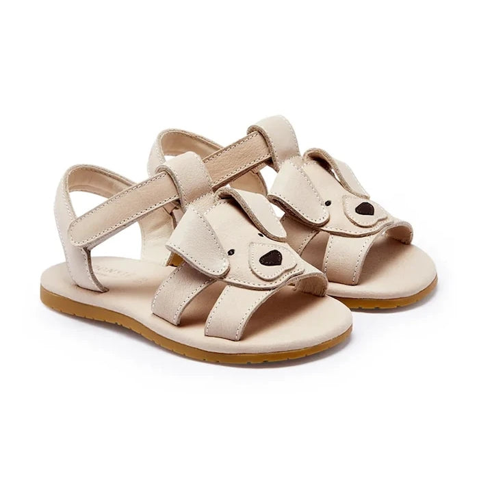 Donsje Dhalo Sandals Golden Retriever Çocuk Deri Sandalet