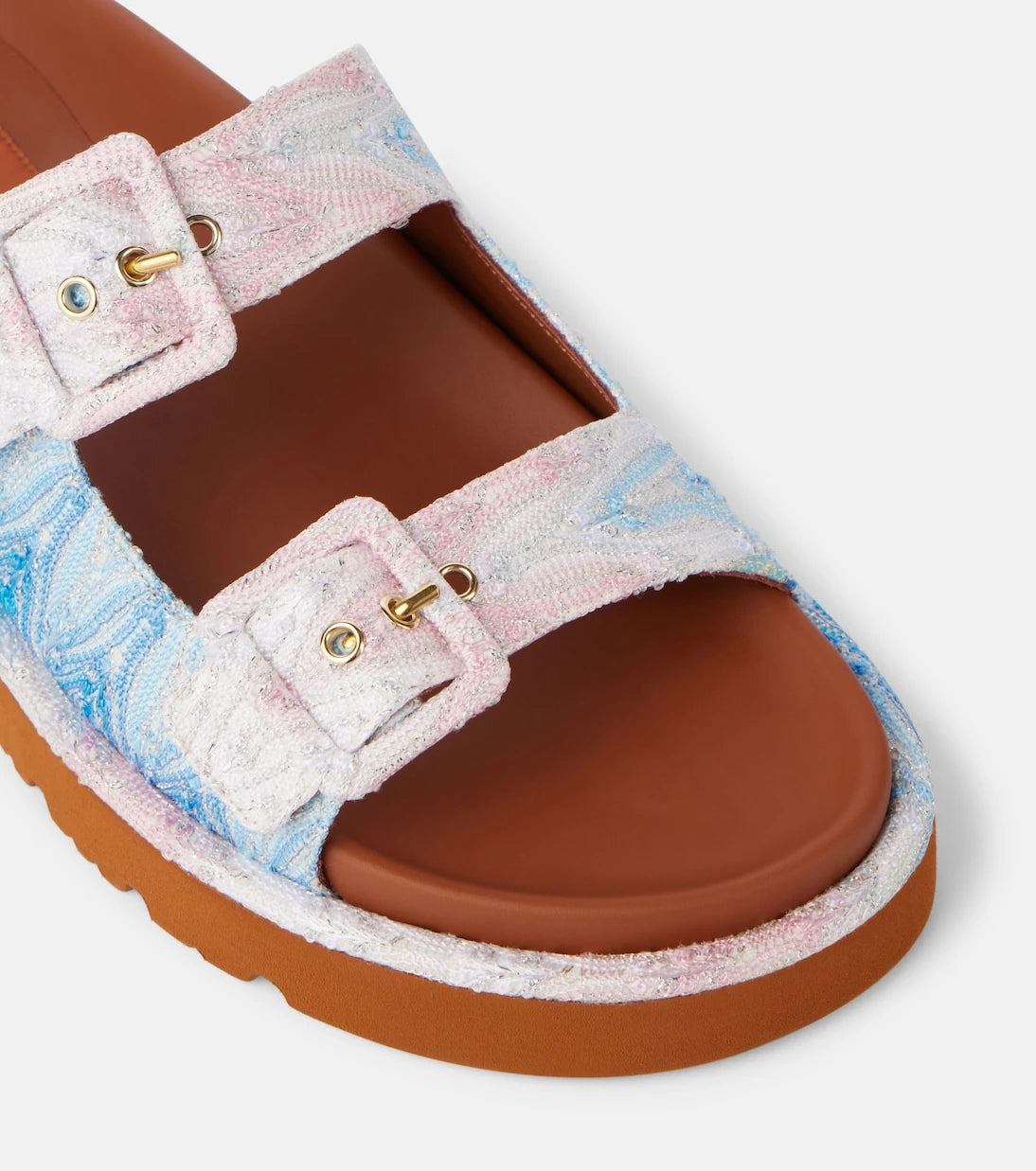 Missoni - Zigzag ombré sandals