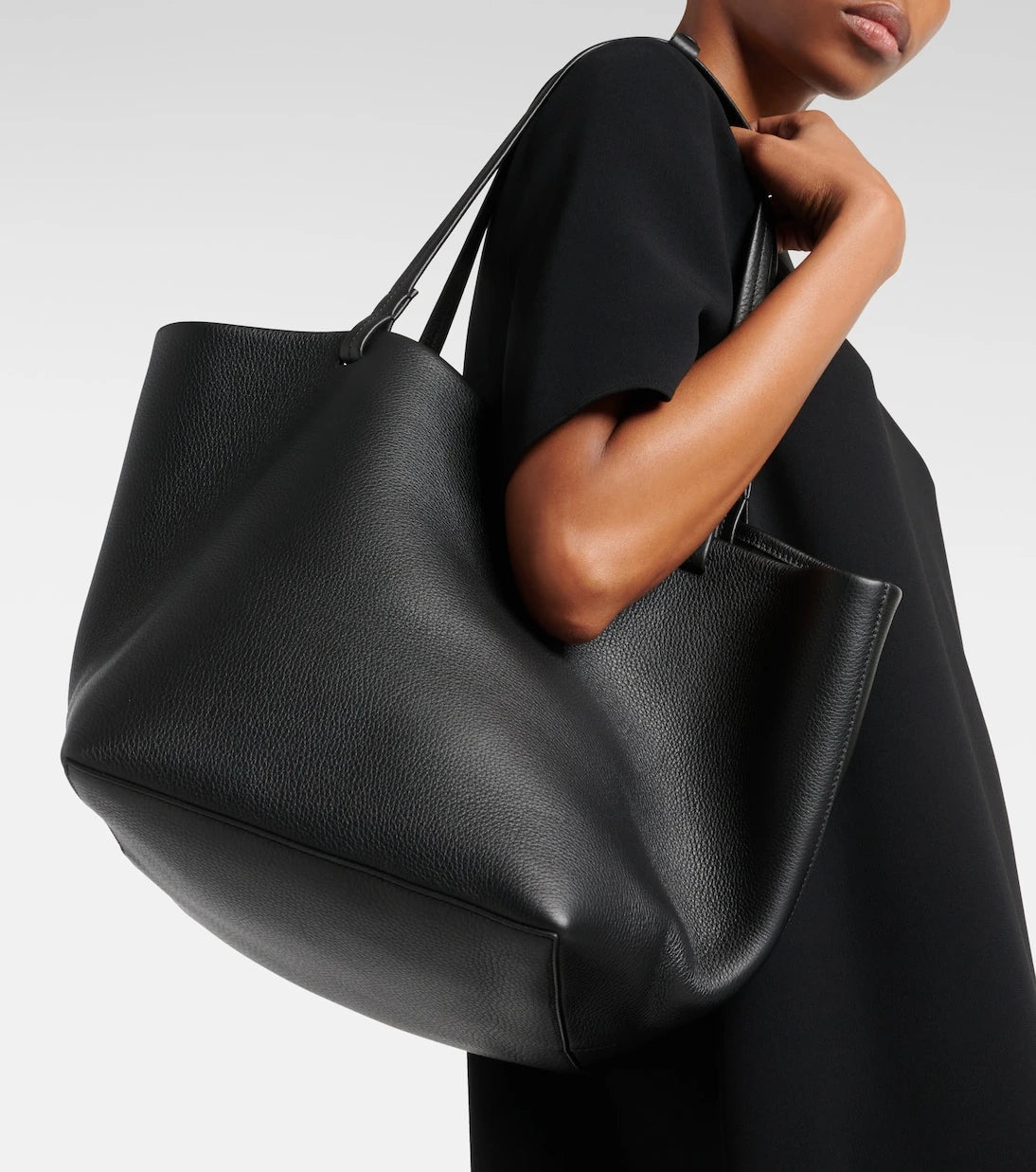 The Row - Park Medium leather shopper