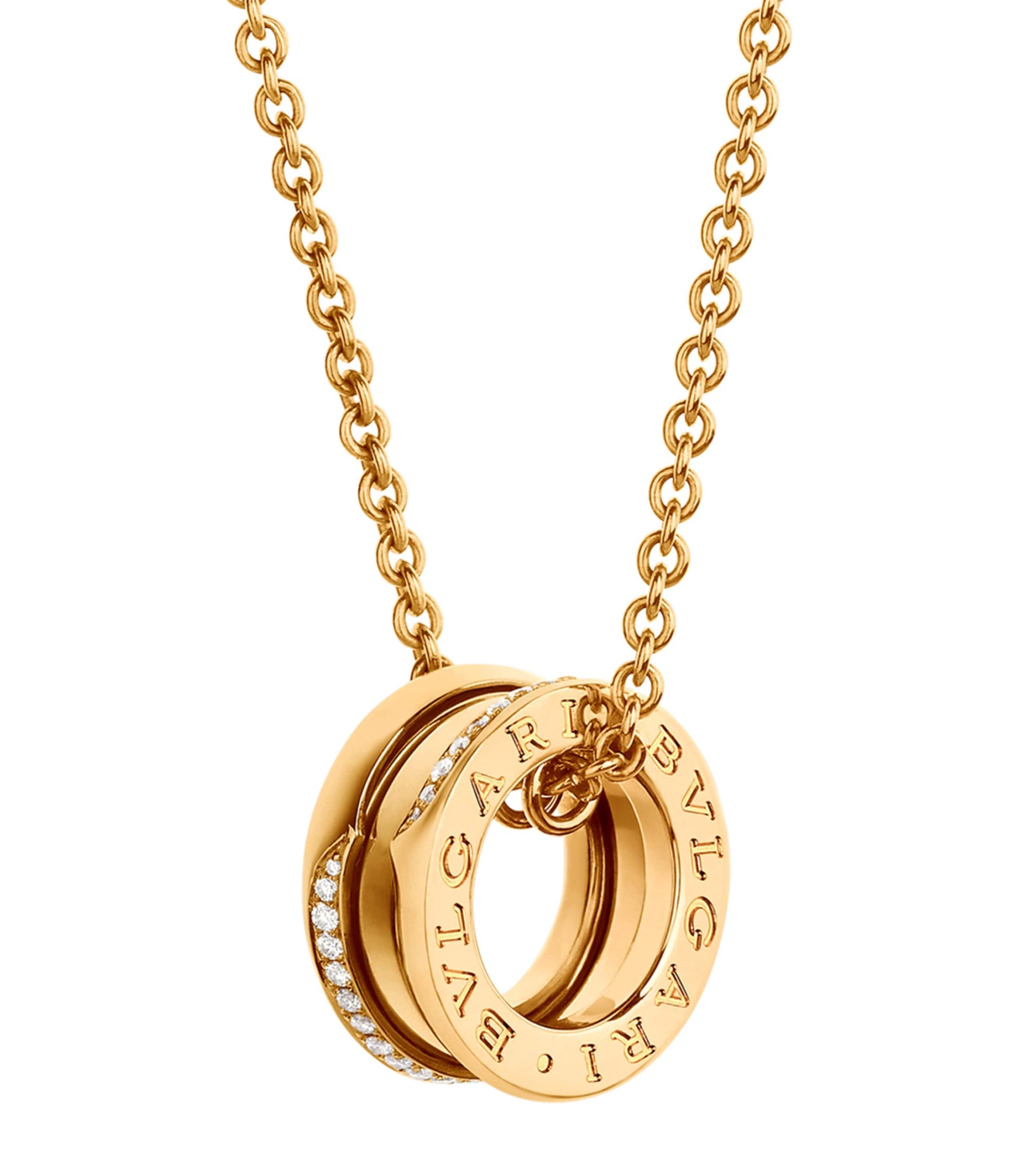 Yellow Gold B.zero1 Necklace