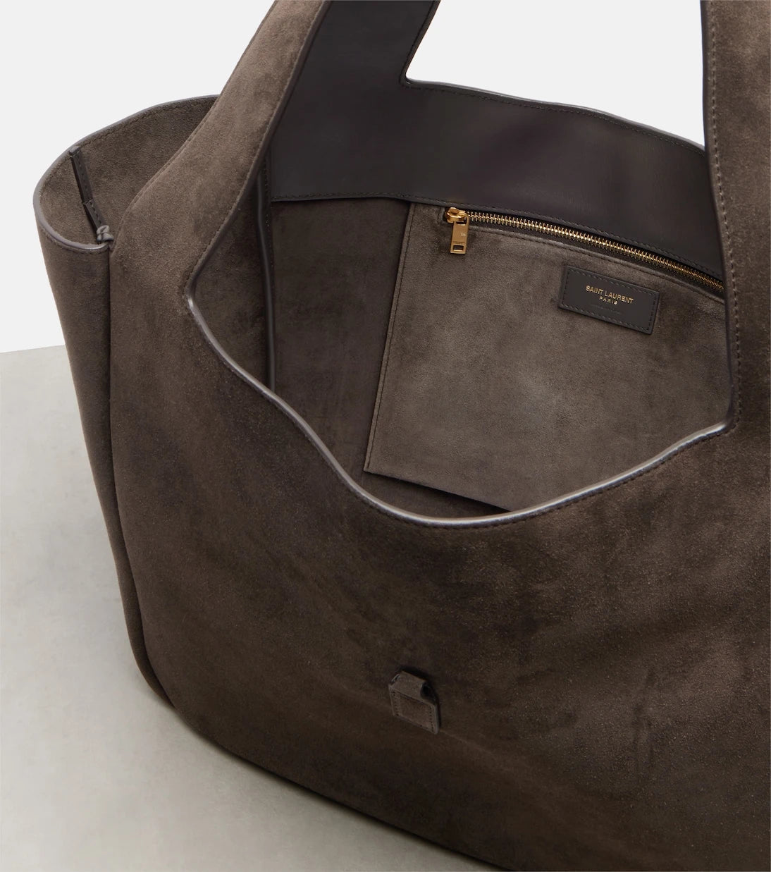 Saint Laurent - Le 5 à 7 Bea suede tote bag