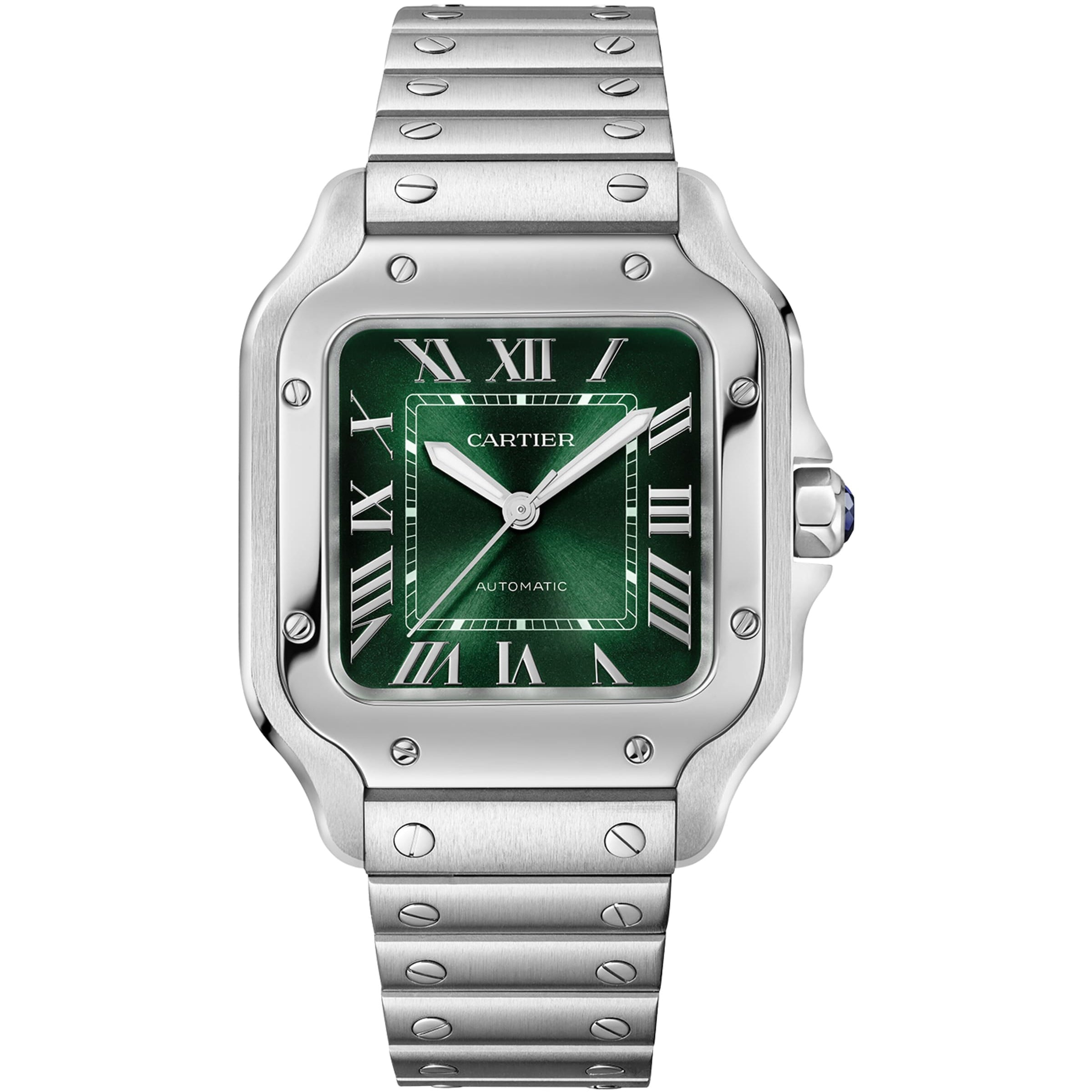 Steel Santos de Cartier Watch 35mm