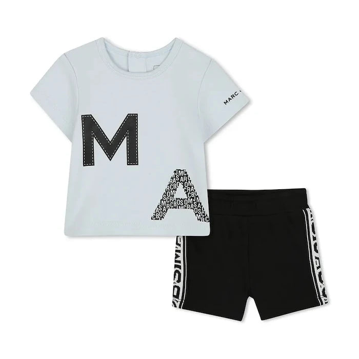 Бебешки памучен комплект Marc Jacobs