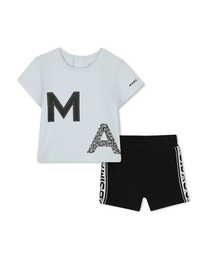 Бебешки памучен комплект Marc Jacobs