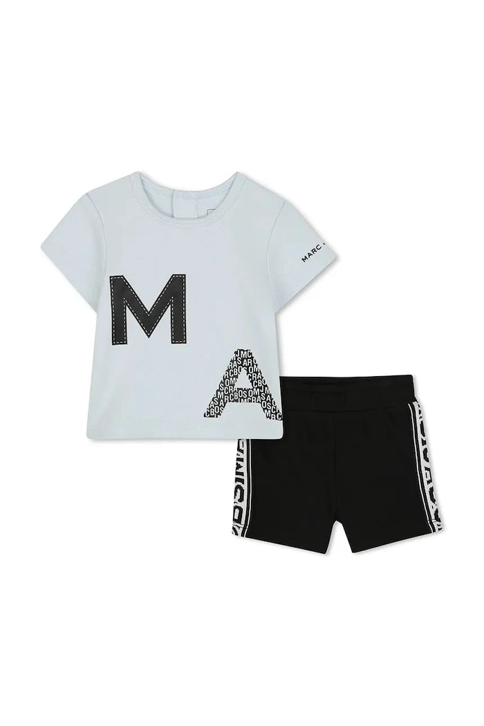 Бебешки памучен комплект Marc Jacobs