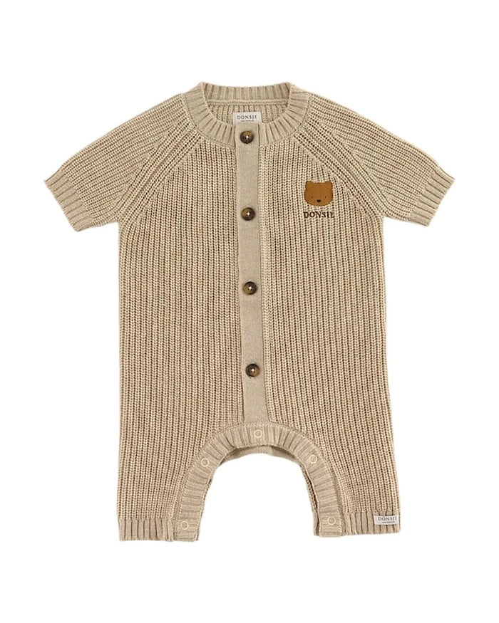 Donsje Dantje Jumpsuit Bear Bebek Yünlü Tulum