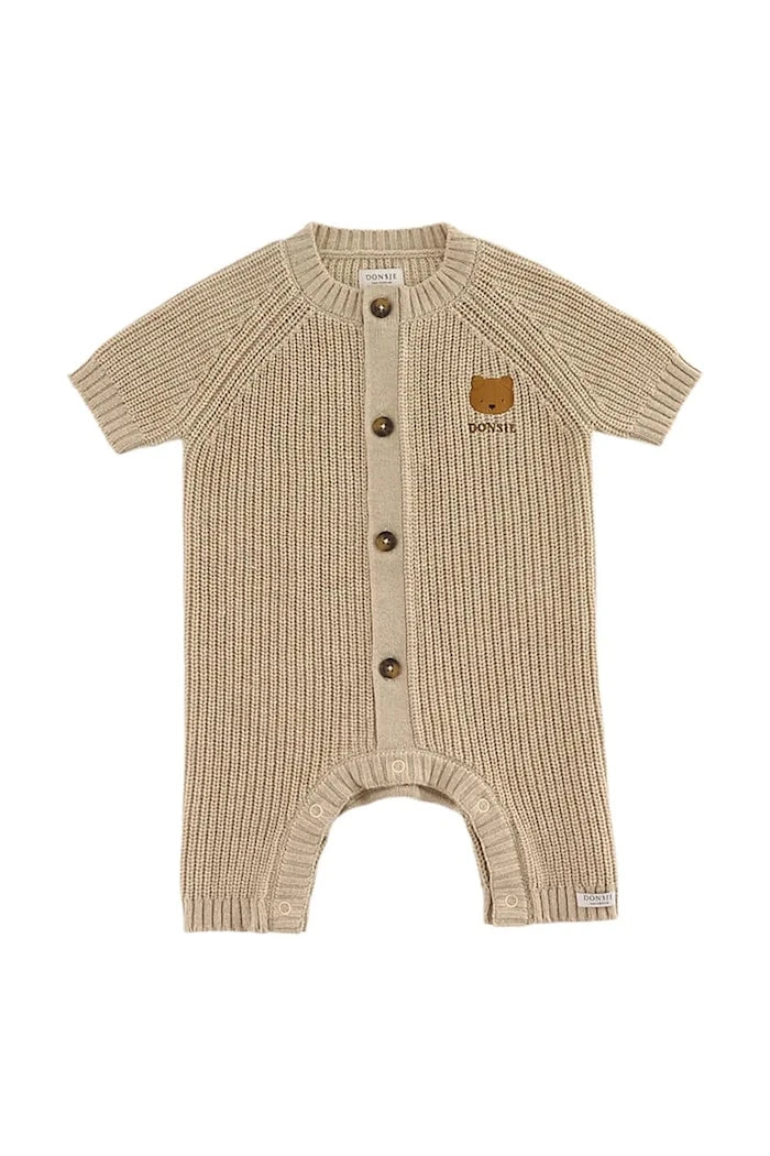 Donsje Dantje Jumpsuit Bear Bebek Yünlü Tulum