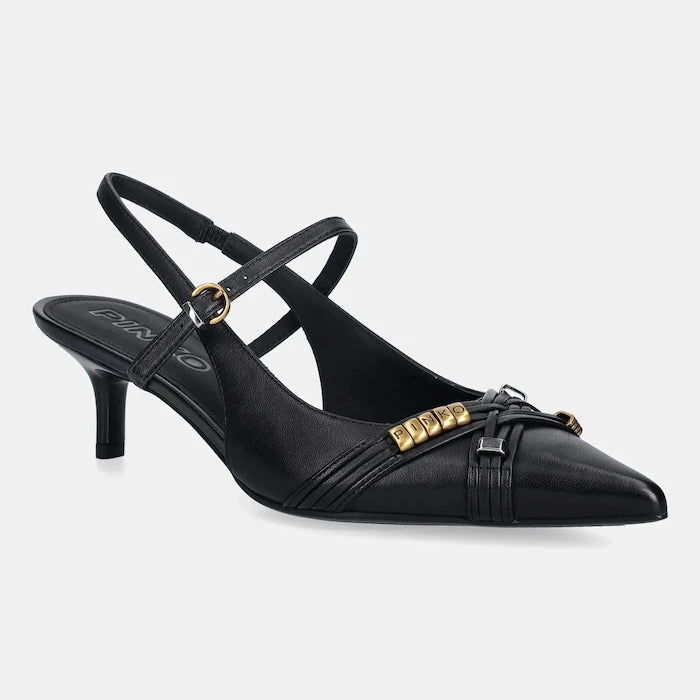 Кожени обувки с тънък ток Pinko Gloria 18