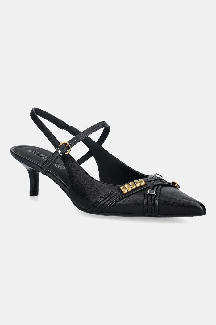 Кожени обувки с тънък ток Pinko Gloria 18