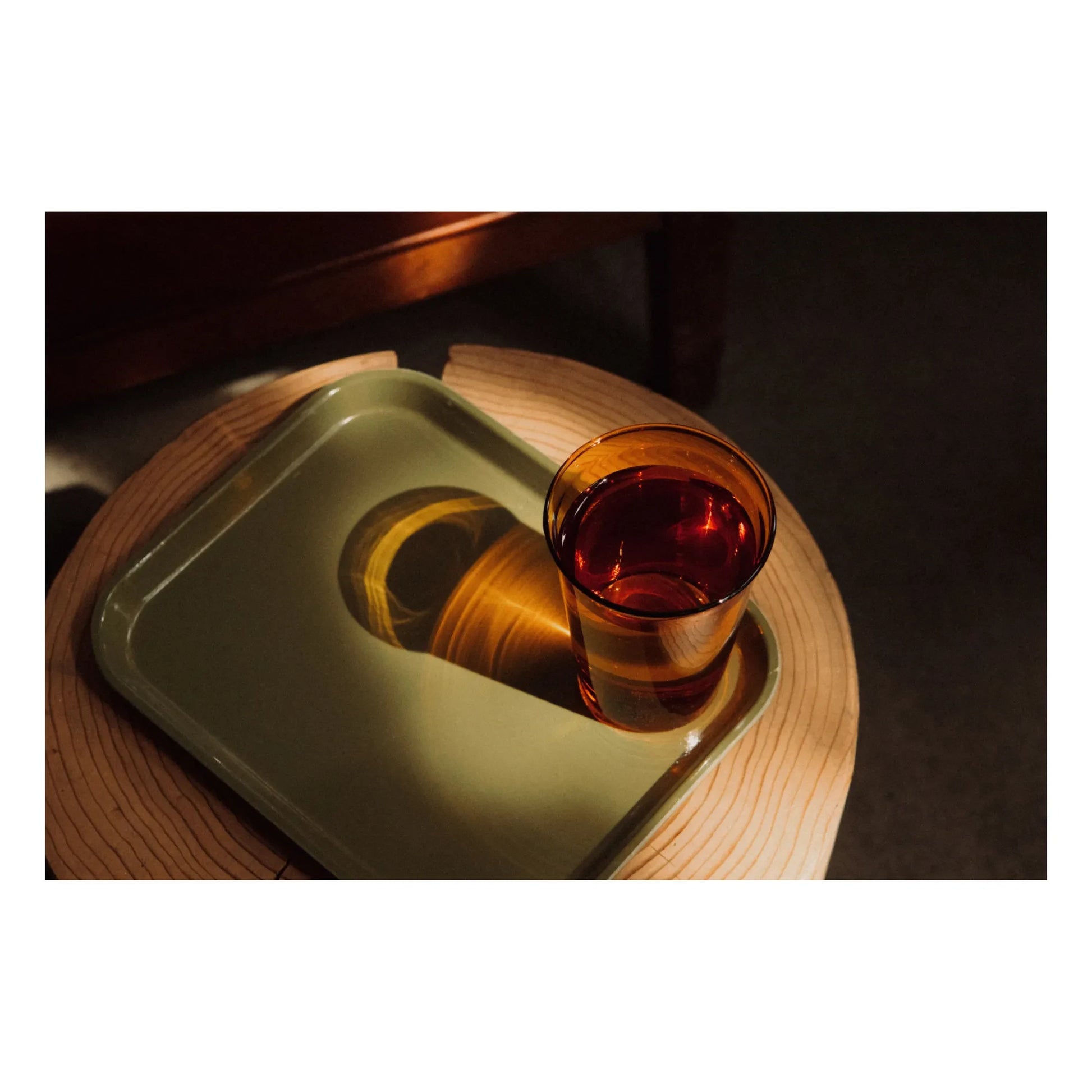 Kinto - Cast Single Wall Glass - 350 ml | Amber