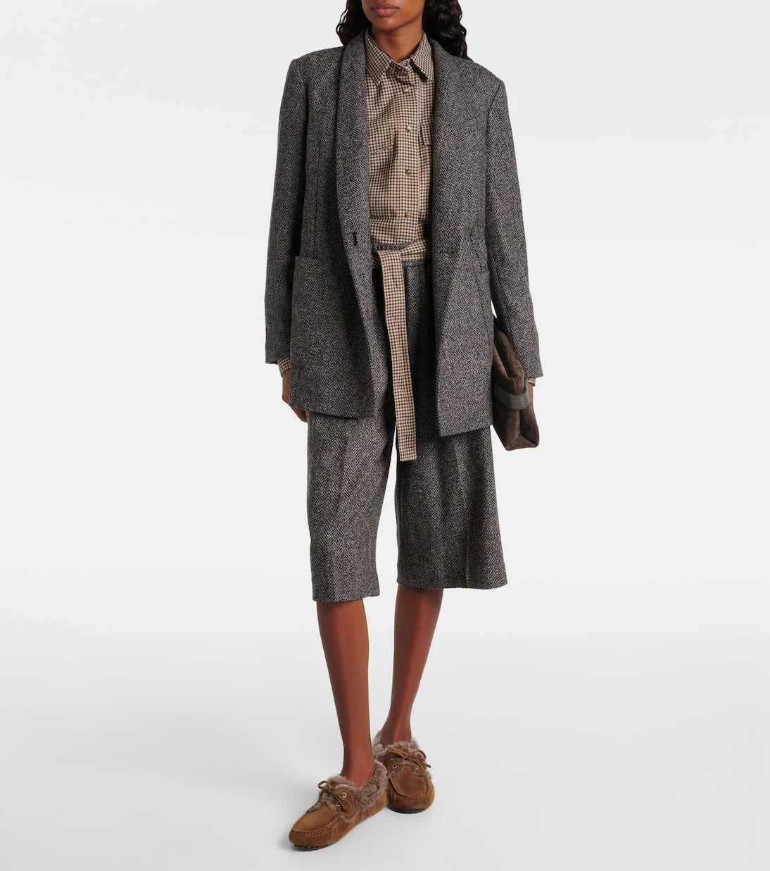 Brunello Cucinelli - Monili suede driving shoes