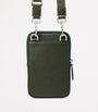 Aspinal Of London Leather Reporter Crossbody Phone Pouch