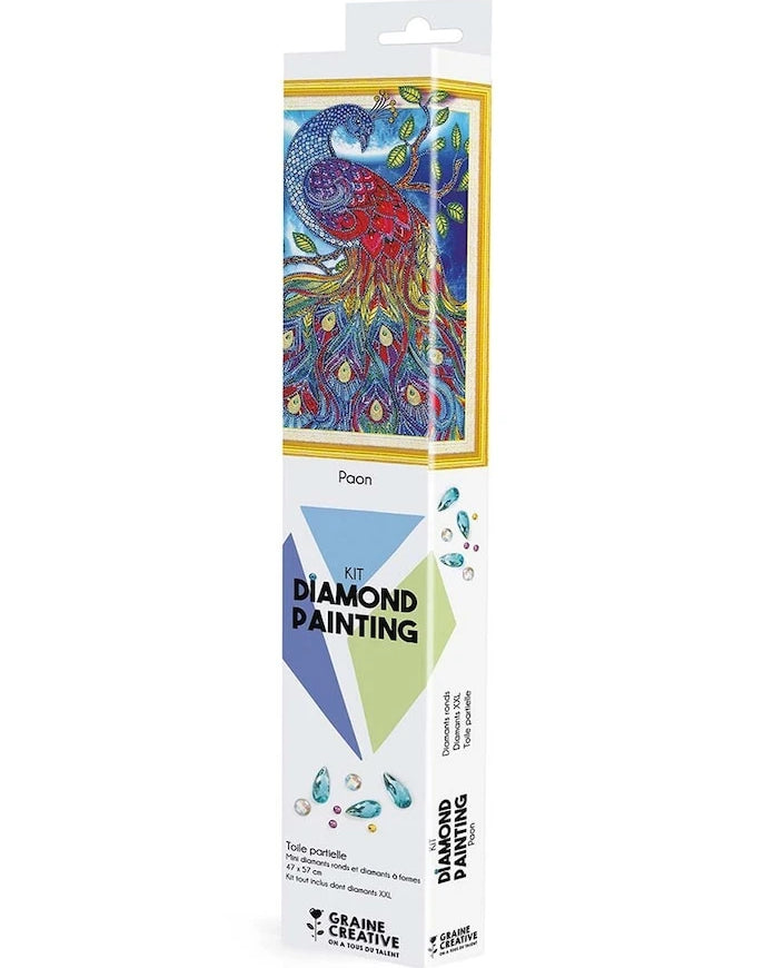 Комплект diy Graine Creative Diamond Painting Paon