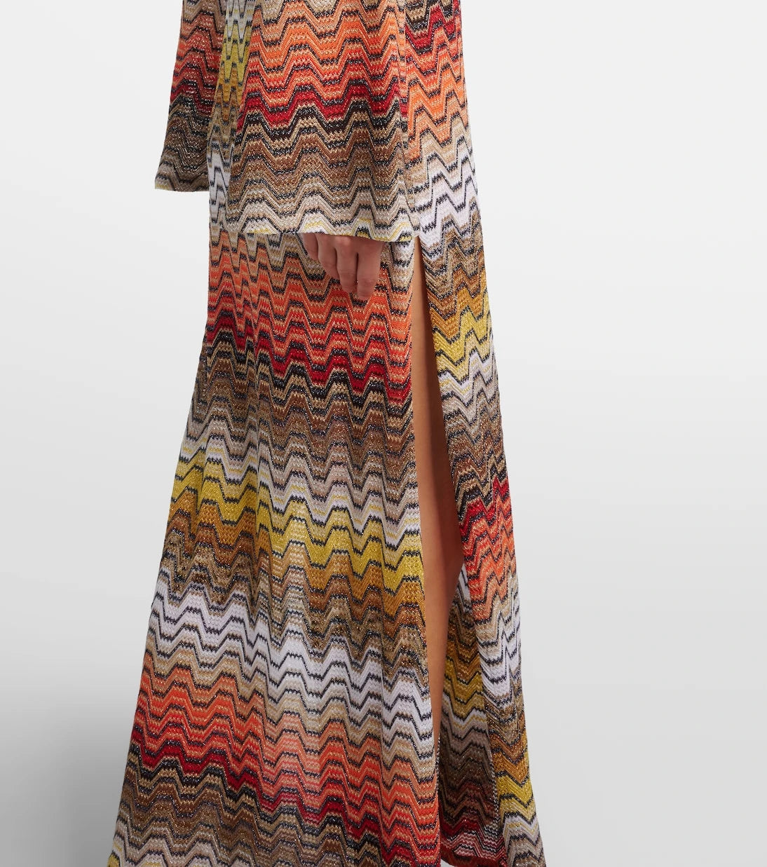 Missoni - Wave lamé beach dress