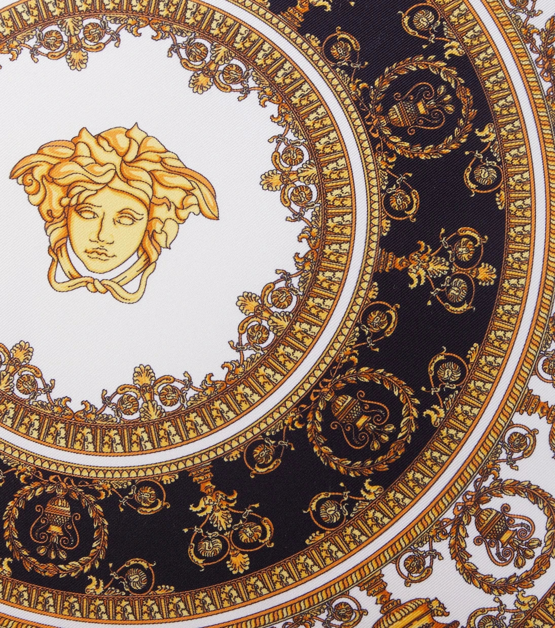 Versace Home - Fringed silk and cotton cushion