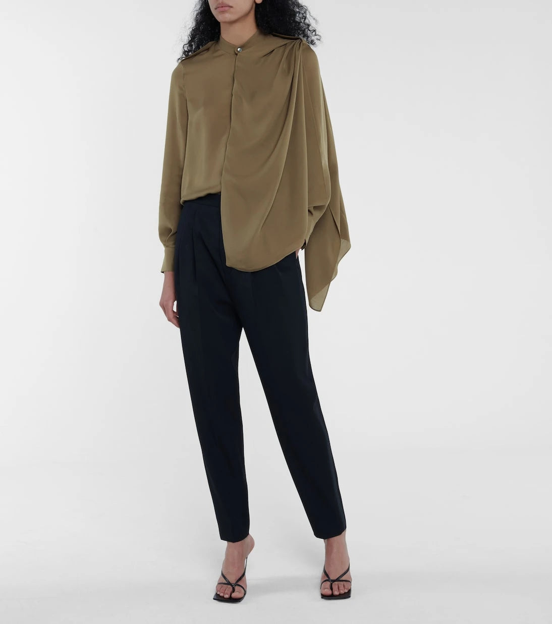 Roland Mouret - Hallow silk blouse