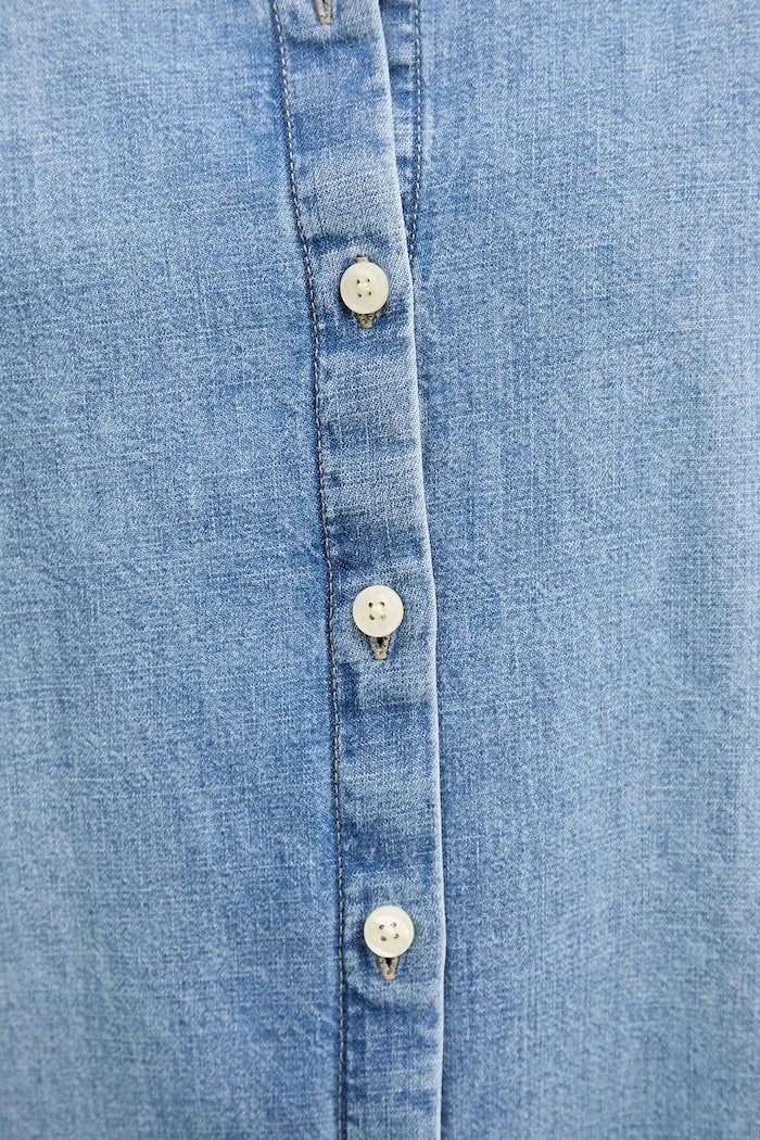 Calvin Klein Jeans риза дамска от деним