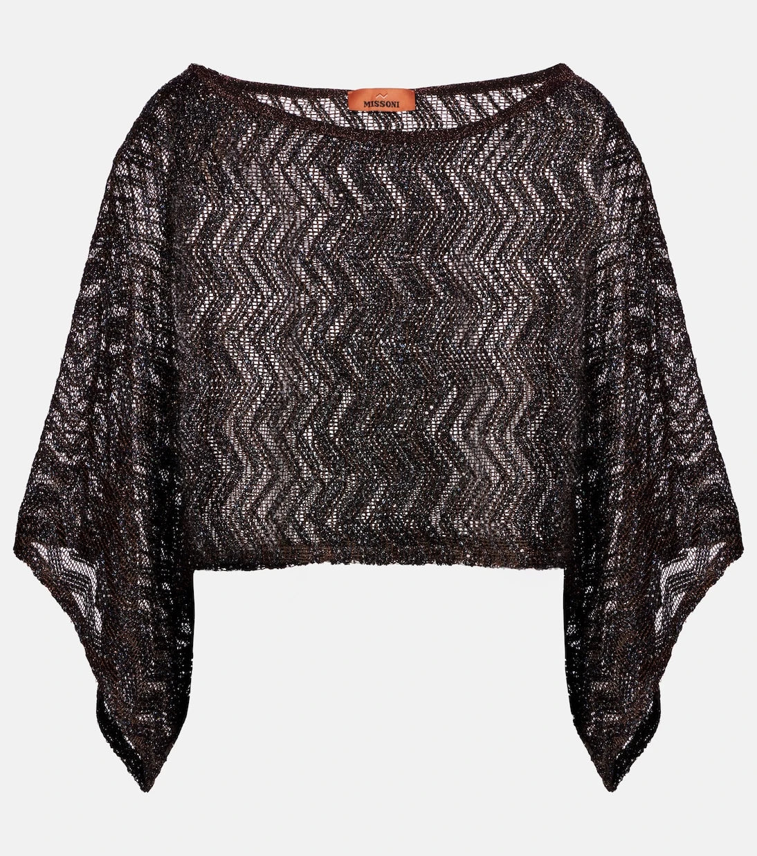 Missoni - Zigzag sequined top