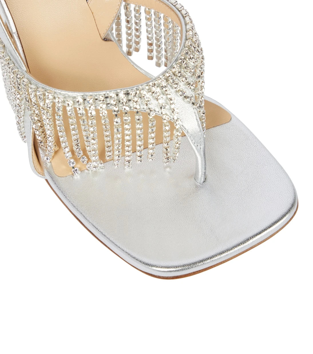 Magda Butrym - Embellished leather thong sandals