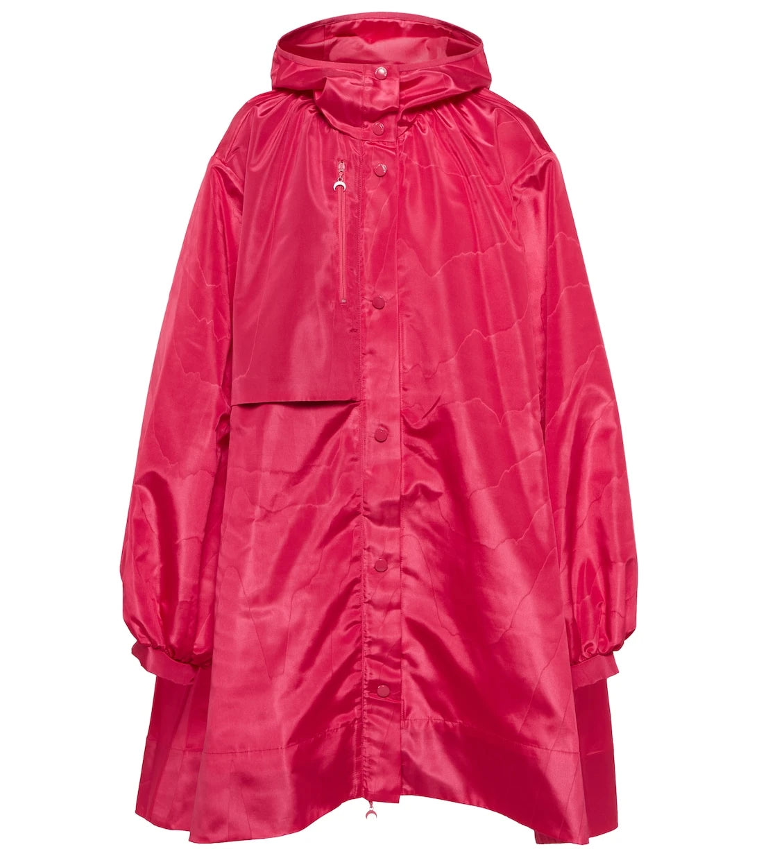 Marine Serre - Hooded windbreaker jacket