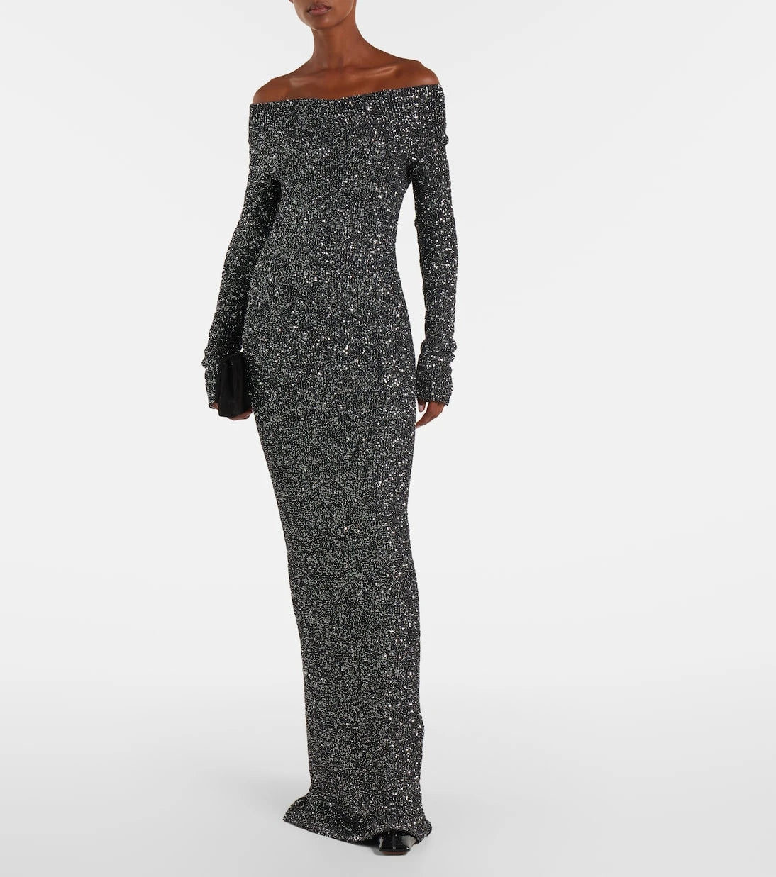 Stella McCartney - Knitted sequined gown