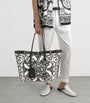 Dolce & Gabbana Canvas Majolica Tote Bag
