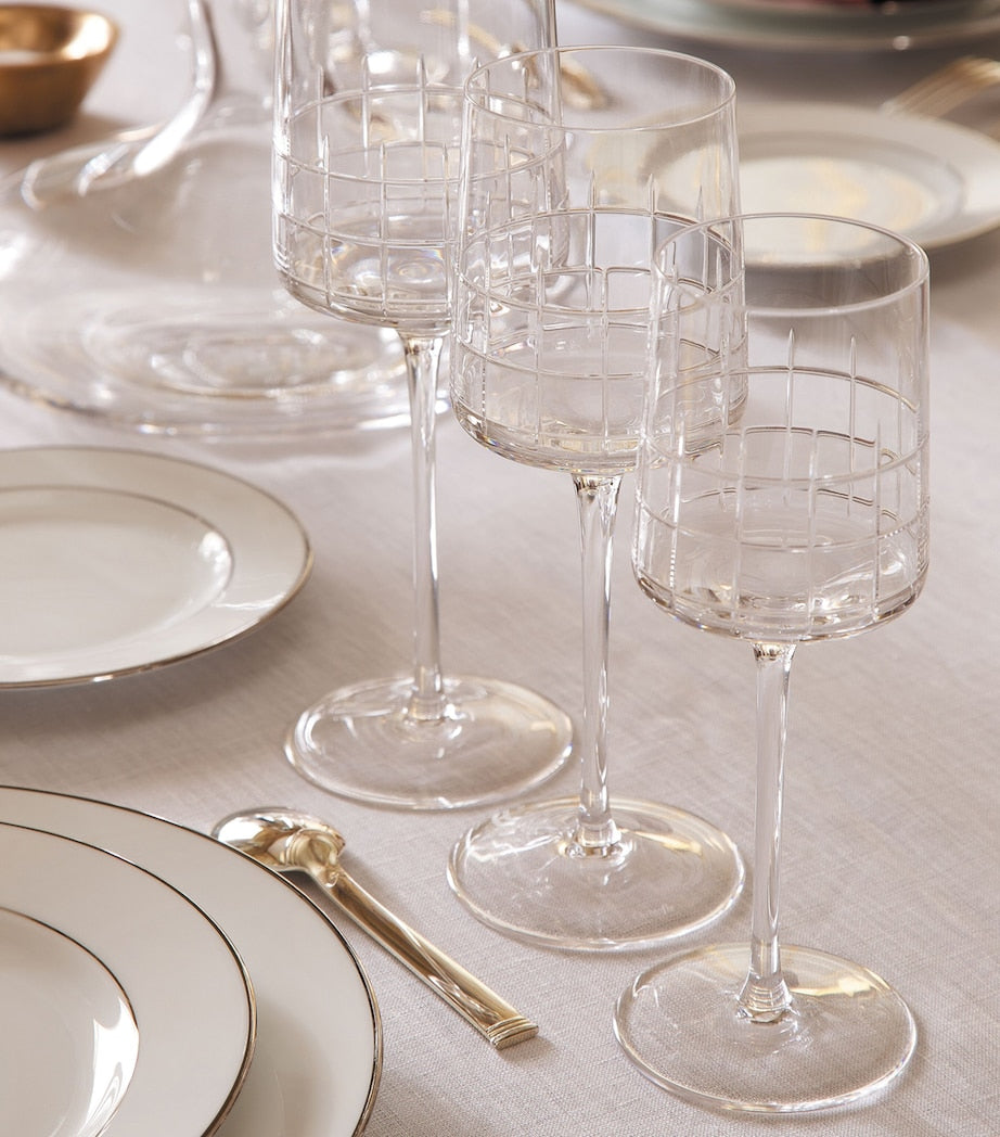 Set of 2 Graphik Crystal Water Goblets (240ml)