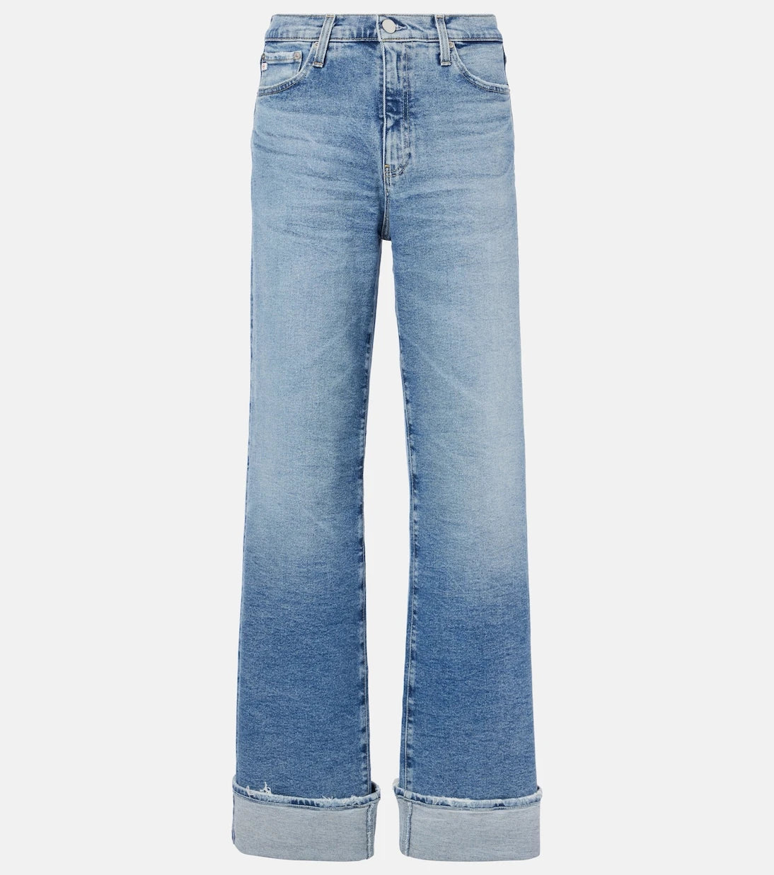 AG Jeans - Kora high-rise wide-leg jeans