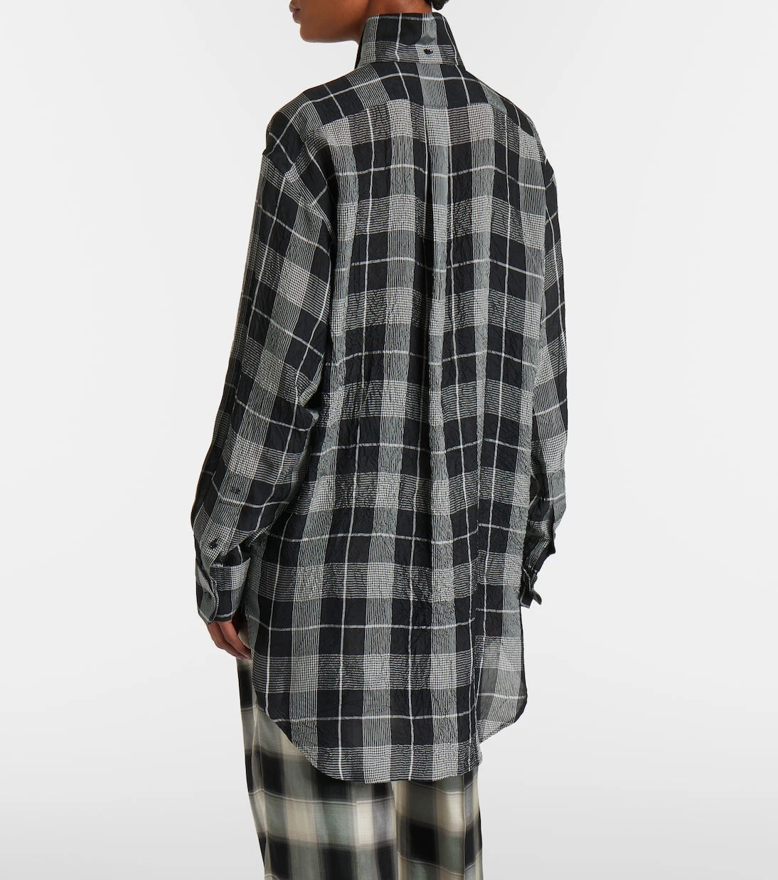 Phoebe Philo - Checked twill shirt