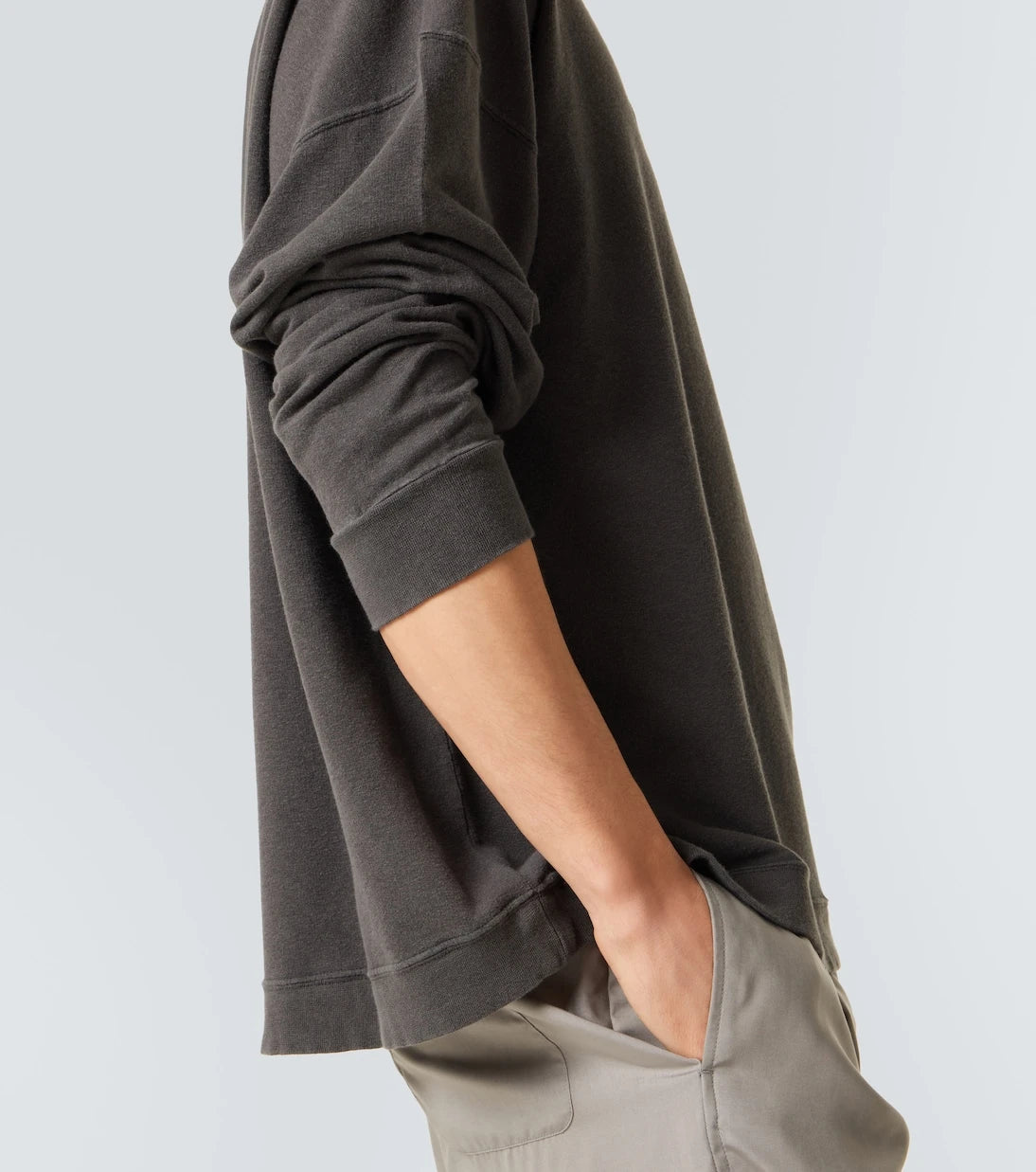 Our Legacy - Slack cotton and linen-blend sweatshirt