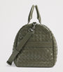 Leather Intrecciato Cabin Duffle Bag