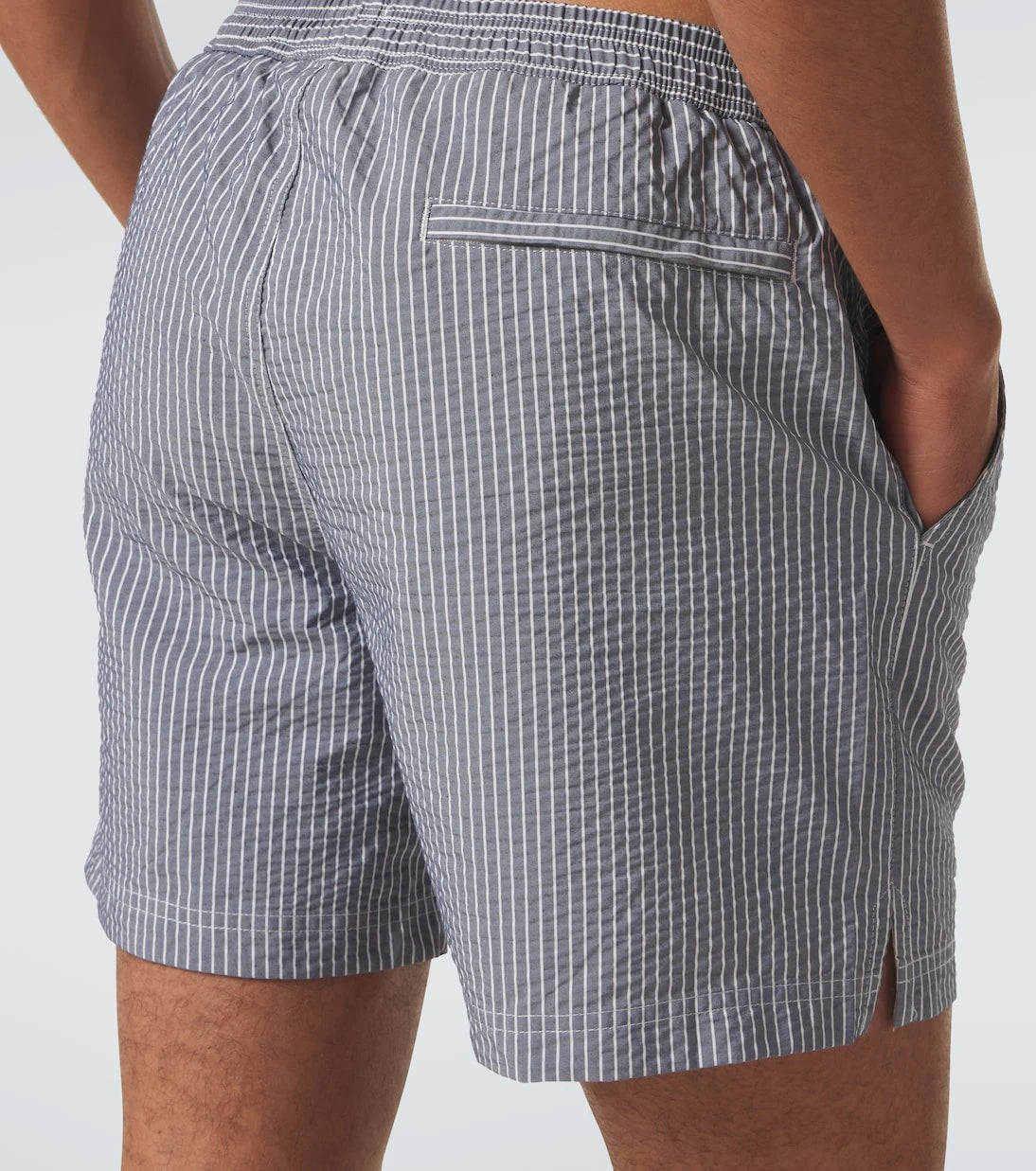 Sunspel - Striped swim trunks