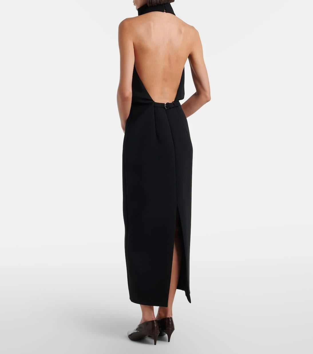 Khaite - Roxanne crêpe maxi dress