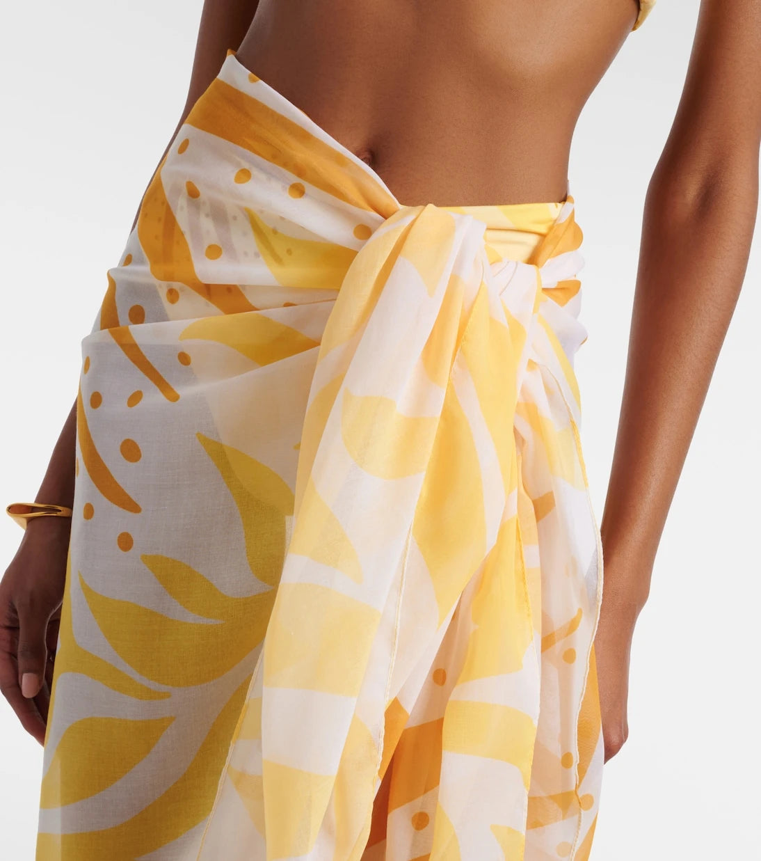 Cala de la Cruz - Luana printed beach cover-up