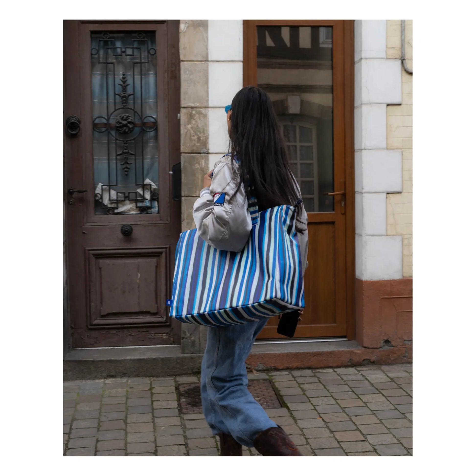 Kabas - Maxi bag with isothermal lining | Blue